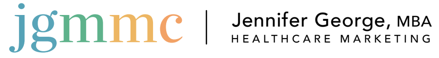 colorful letters that form JGMMC Marketing Strategist