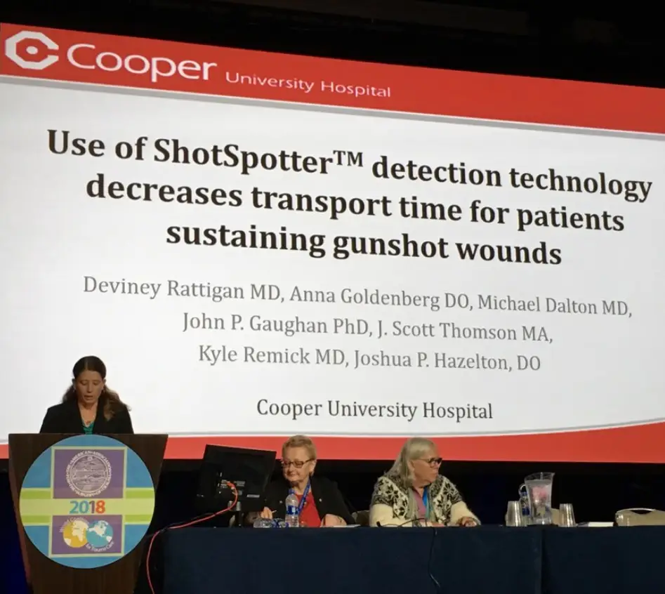 Cooper University Hospital Shotspotter