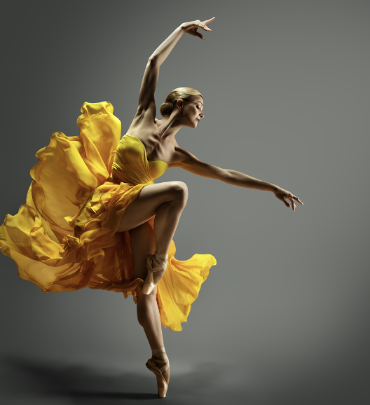 Dancer in yellow